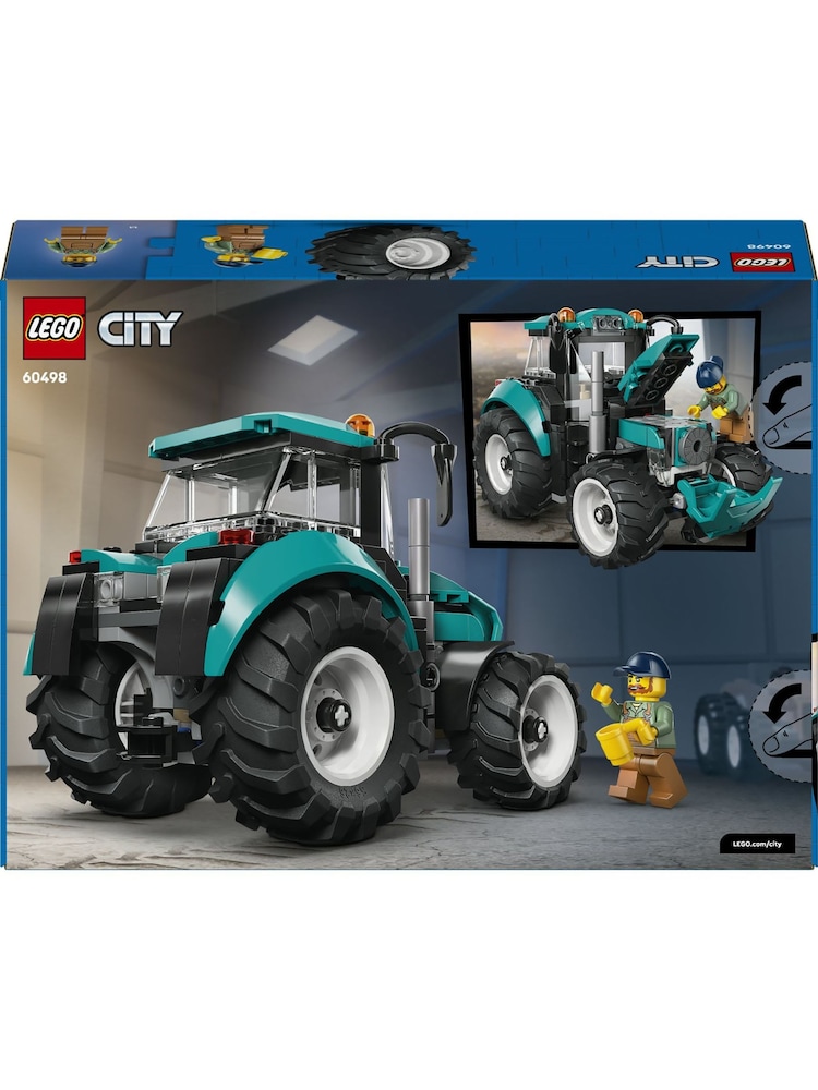 Lego City Tractor Toy - Farm Vehicle Building Set 60498 - Image 8 of 8 Lego City Tractor Toy - Farm Vehicle Building Set 60498 - Image 8 of 8