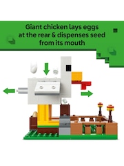 LEGO Minecraft Chicken Farm Gaming Toy with Figure 21585 - Image 7 of 8