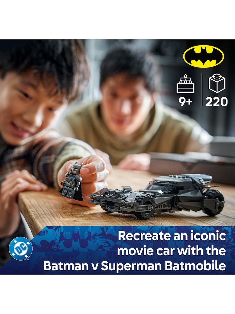 LEGO DC Batman v Superman Batmobile Toy Car Model 76331 - Image 8 of 8