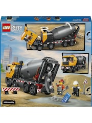 LEGO City Cement Mixer Truck Construction Toy for Kids 60478 - Image 1 of 1