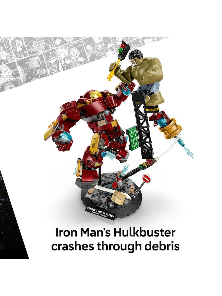 LEGO Marvel Epic Battle Σετ Hulkbuster εναντίον Hulk 76343 - Εικόνα 2 από 7