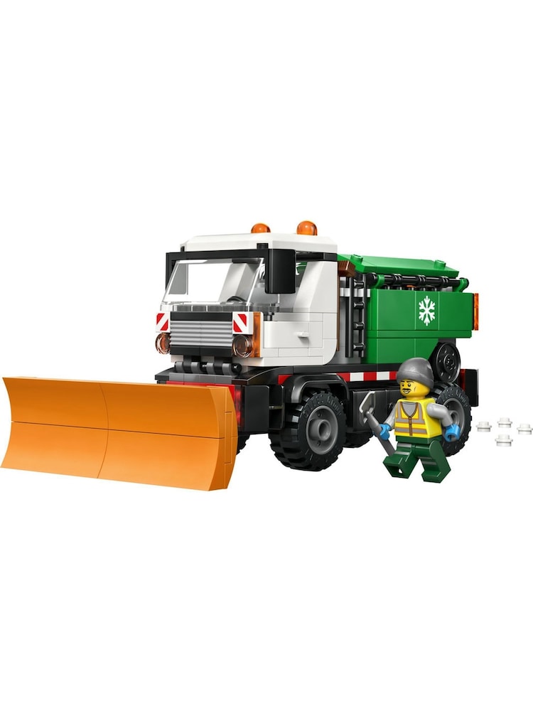LEGO City Snowplough Truck Toy Vehicle with Minifigure 60490 - Image 1 of 7 LEGO City Snowplough Truck Toy Vehicle with Minifigure 60490 - Image 1 of 7