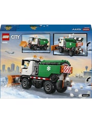 LEGO City Snowplough Truck Toy Vehicle with Minifigure 60490 - Image 5 of 7
