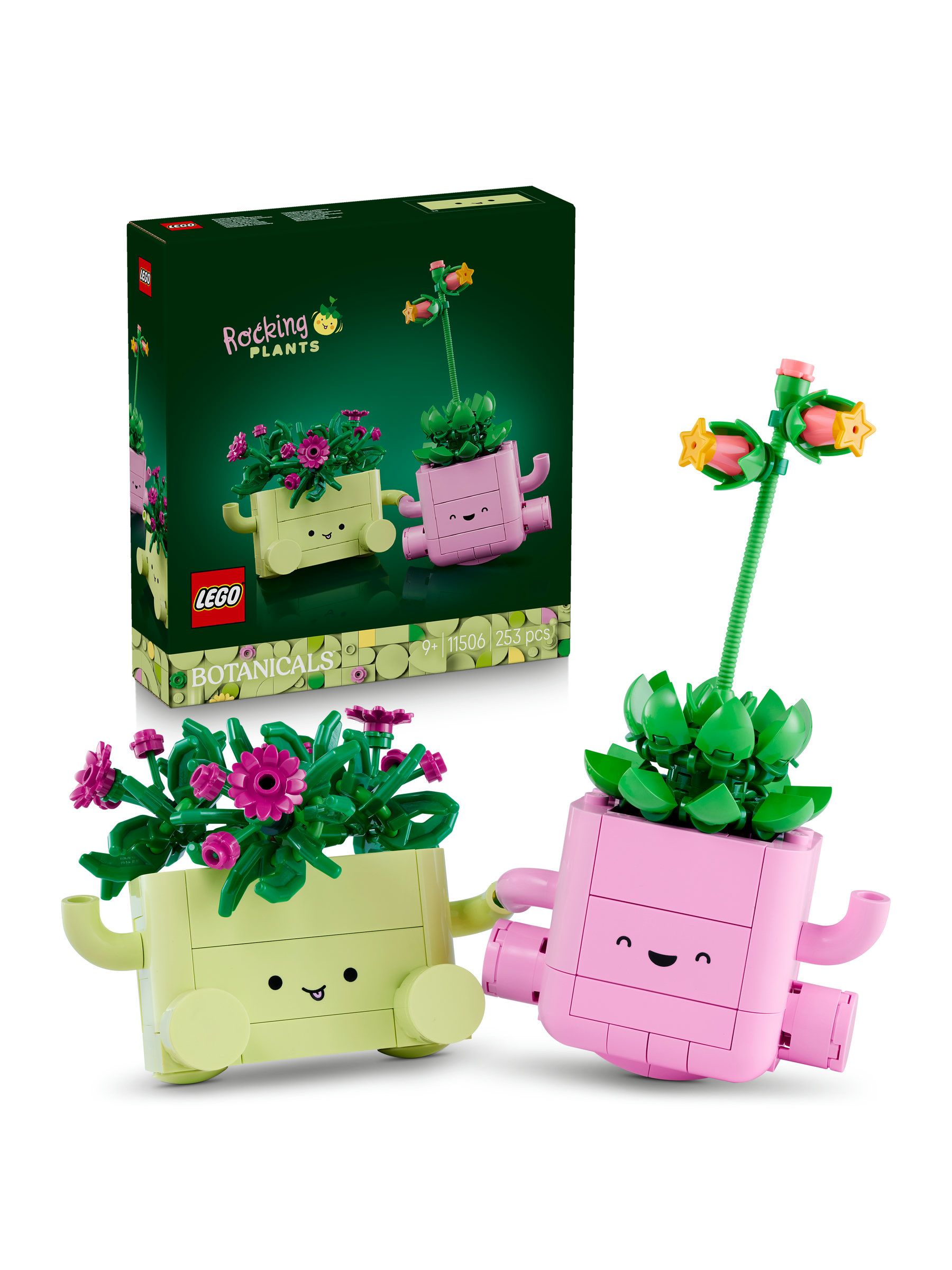 Lego Botanicals 11506 Rocking Plants Artificial Flowers Set for Age 9+ - Image 22