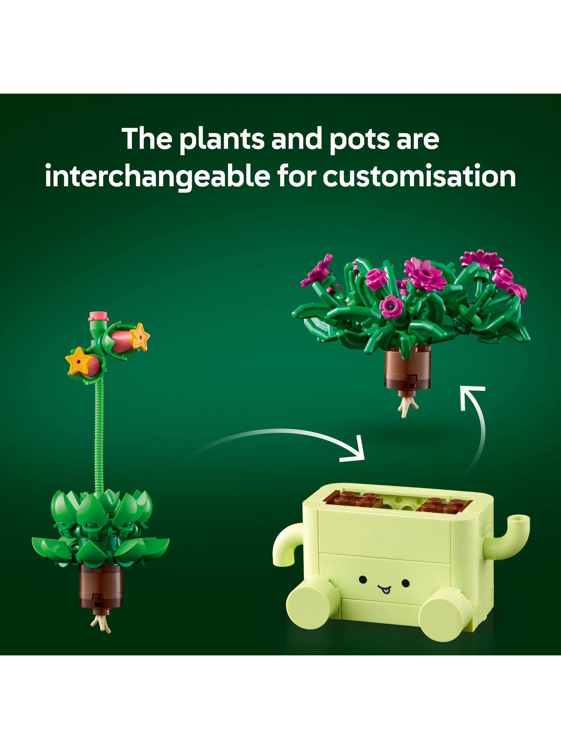 Buy LEGO Botanicals Rocking Plants Artificial Flower Set 11506