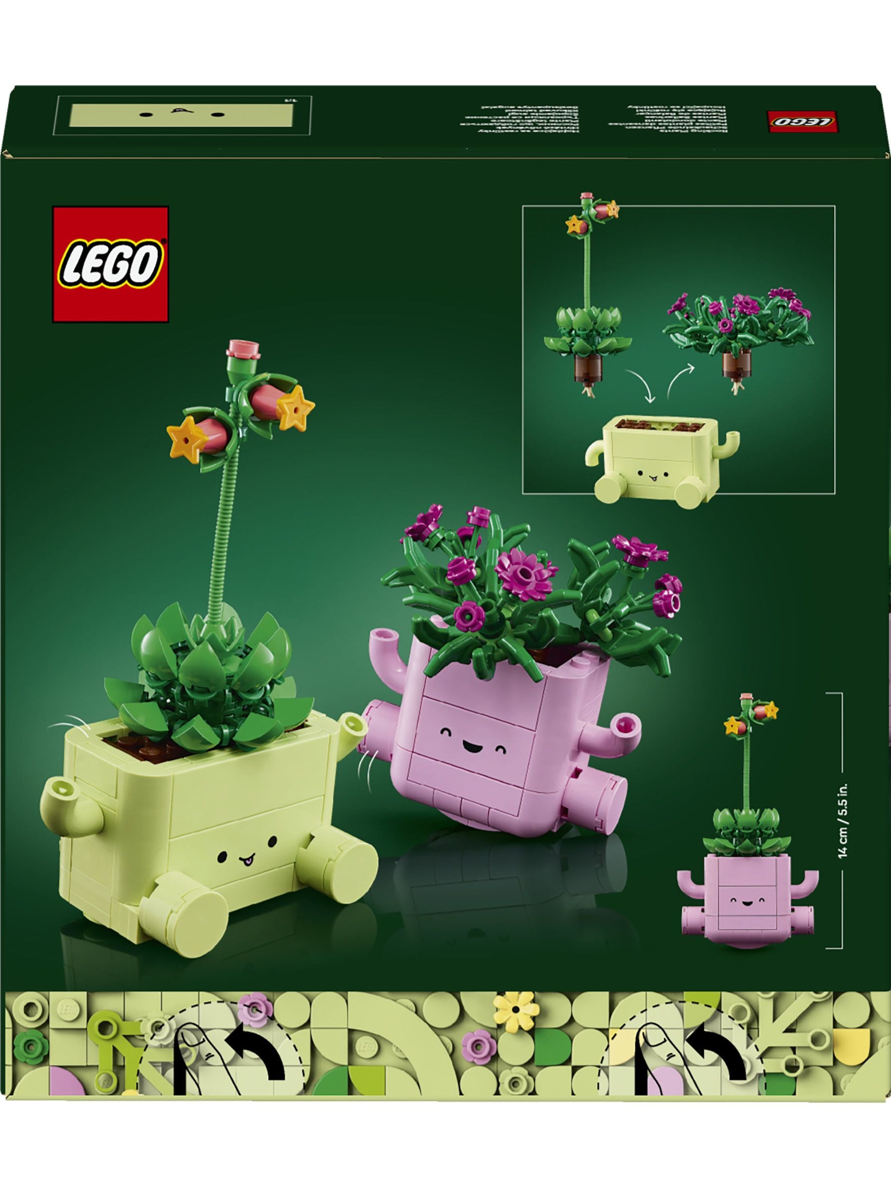 Buy LEGO Botanicals Rocking Plants Artificial Flower Set 11506