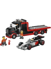 LEGO City F1 Display Truck with Audi F1 Race Car Toy 60493 - Image 2 of 8