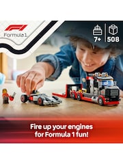 LEGO City F1 Display Truck with Audi F1 Race Car Toy 60493 - Image 3 of 8