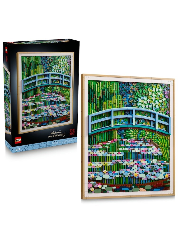 LEGO Art Claude Monet – Bridge Over a Pond of Water Lilies 31220 - Image 1 of 8 LEGO Art Claude Monet – Bridge Over a Pond of Water Lilies 31220 - Image 1 of 8
