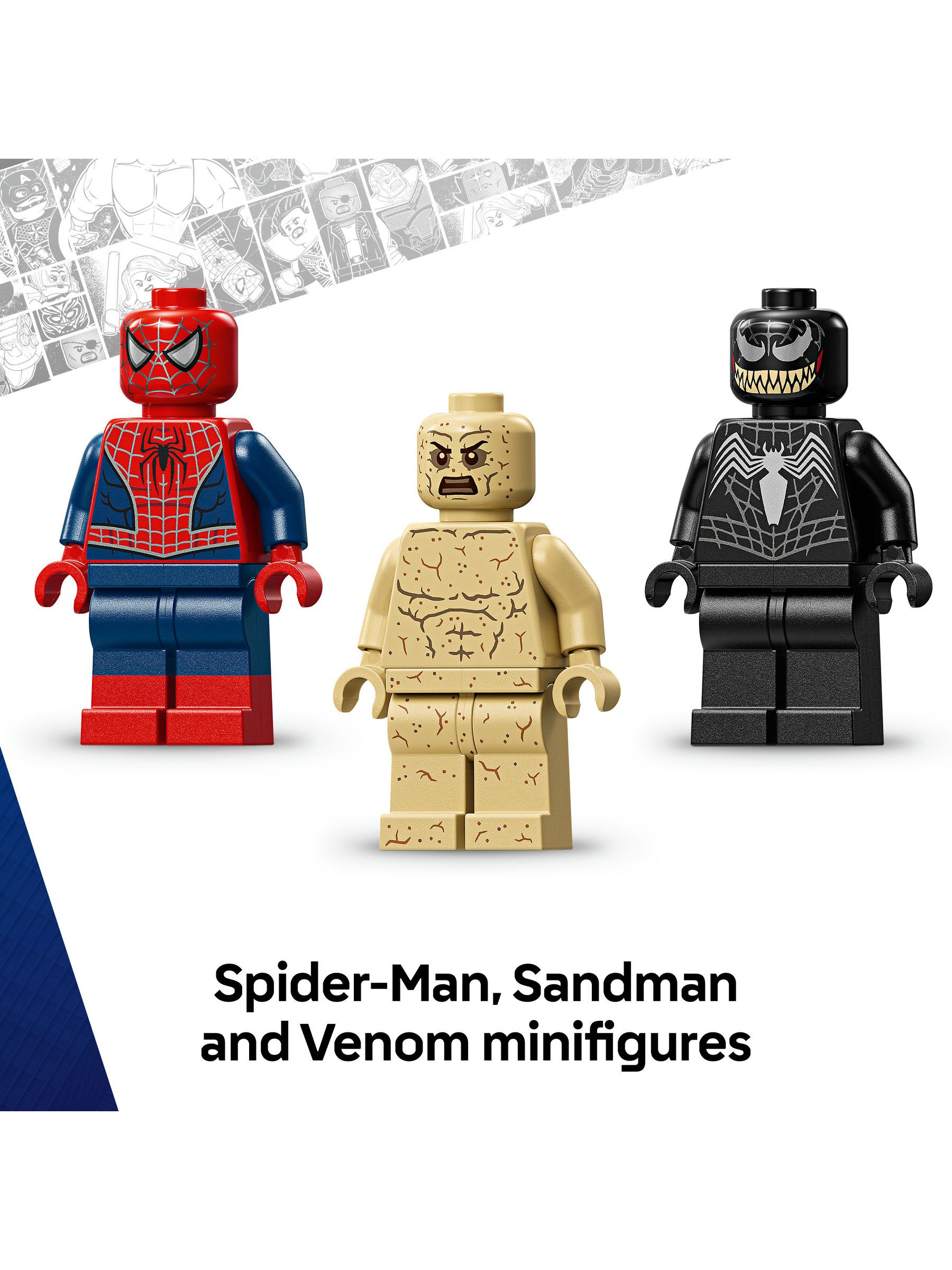 Buy LEGO Marvel Epic Battle Spider-Man vs Sandman Set 76334 from