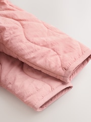 Pink Quilted Puffer Baby Jacket (0mths-2yrs) - Image 7 of 7