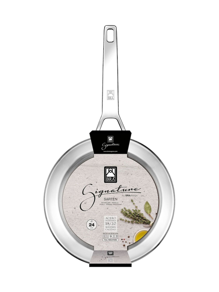 BRA Silver Signature Frying Pan 24cm - Image 4 of 4