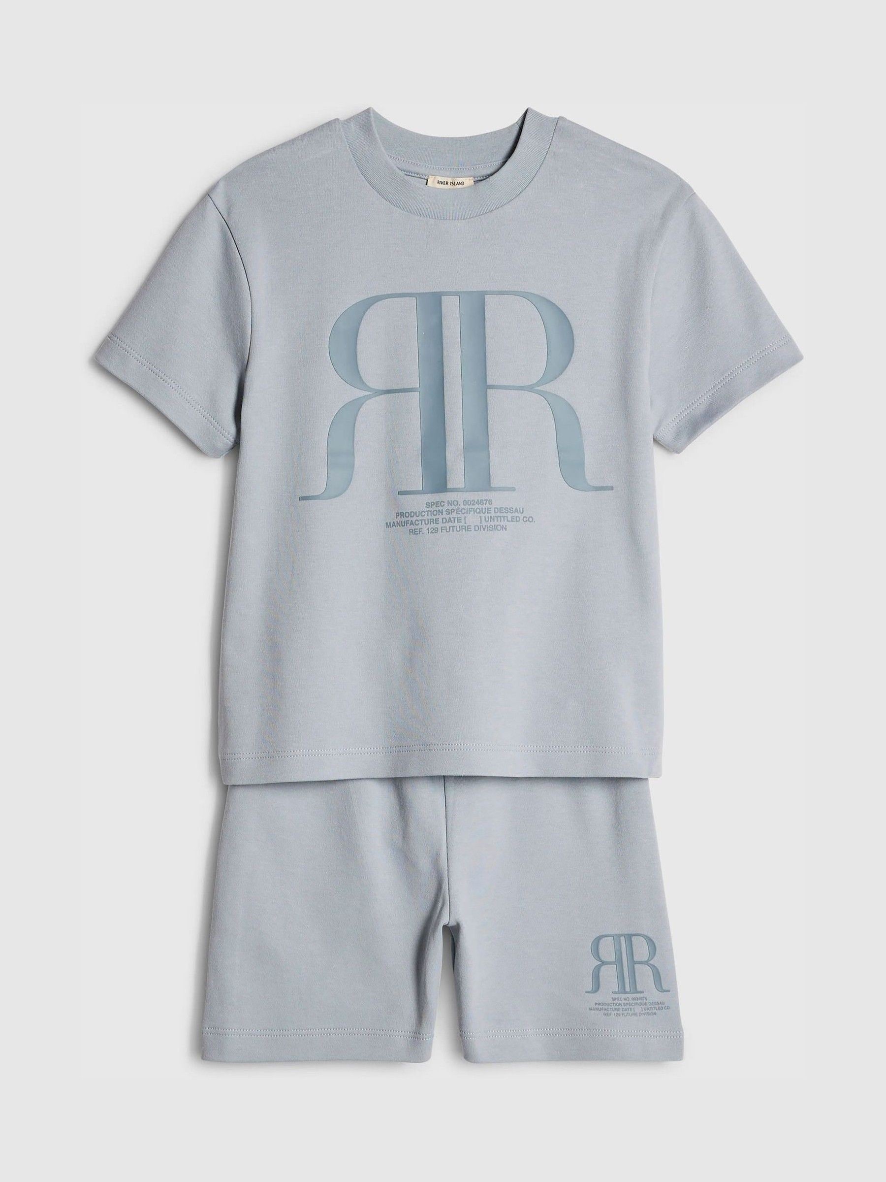 Buy Синій - River Island RR T-Shirt & Short Sets з сайту Next Ukraine