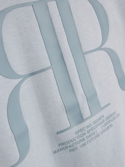 River Island Blue RR T-Shirt & Short Sets - Image 5 of 5