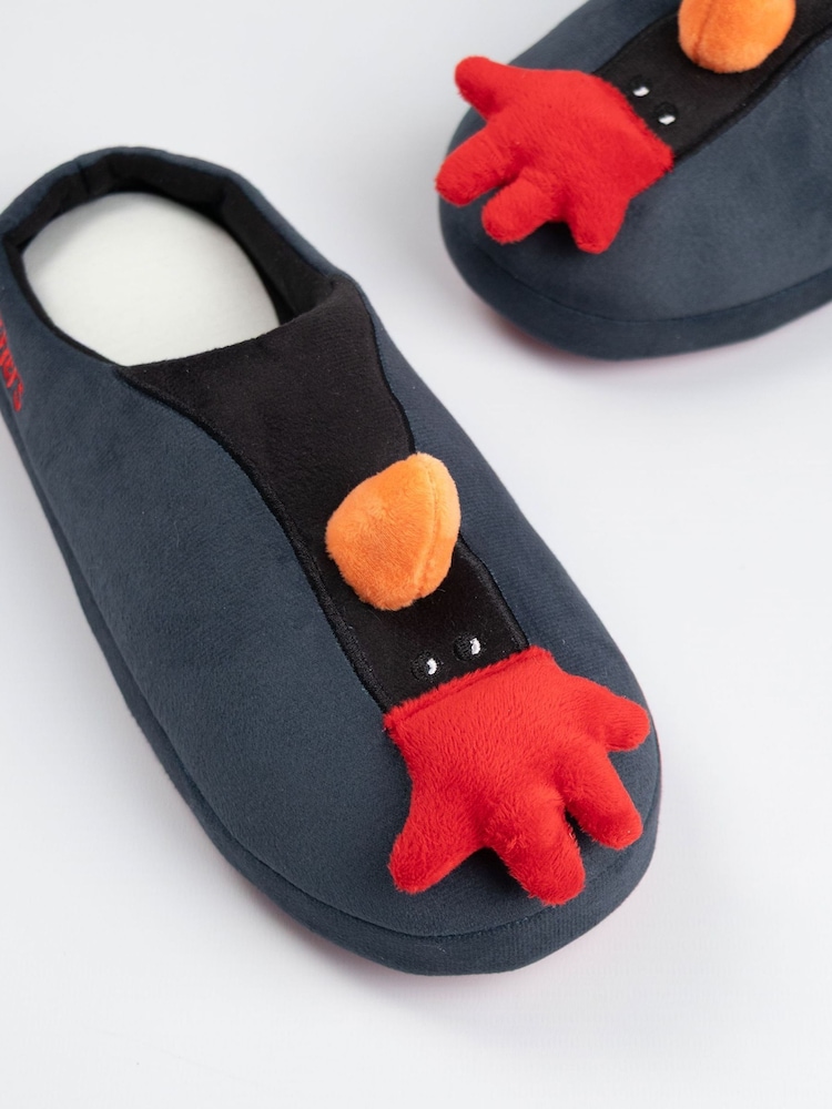 Vanilla Underground Grey Wallace And Gromit Feathers McGraw Slippers - Image 2 of 6 Vanilla Underground Grey Wallace And Gromit Feathers McGraw Slippers - Image 2 of 6