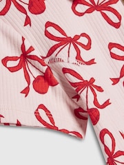 River Island Cherry Print Polo Dress - صورة 3 من 3