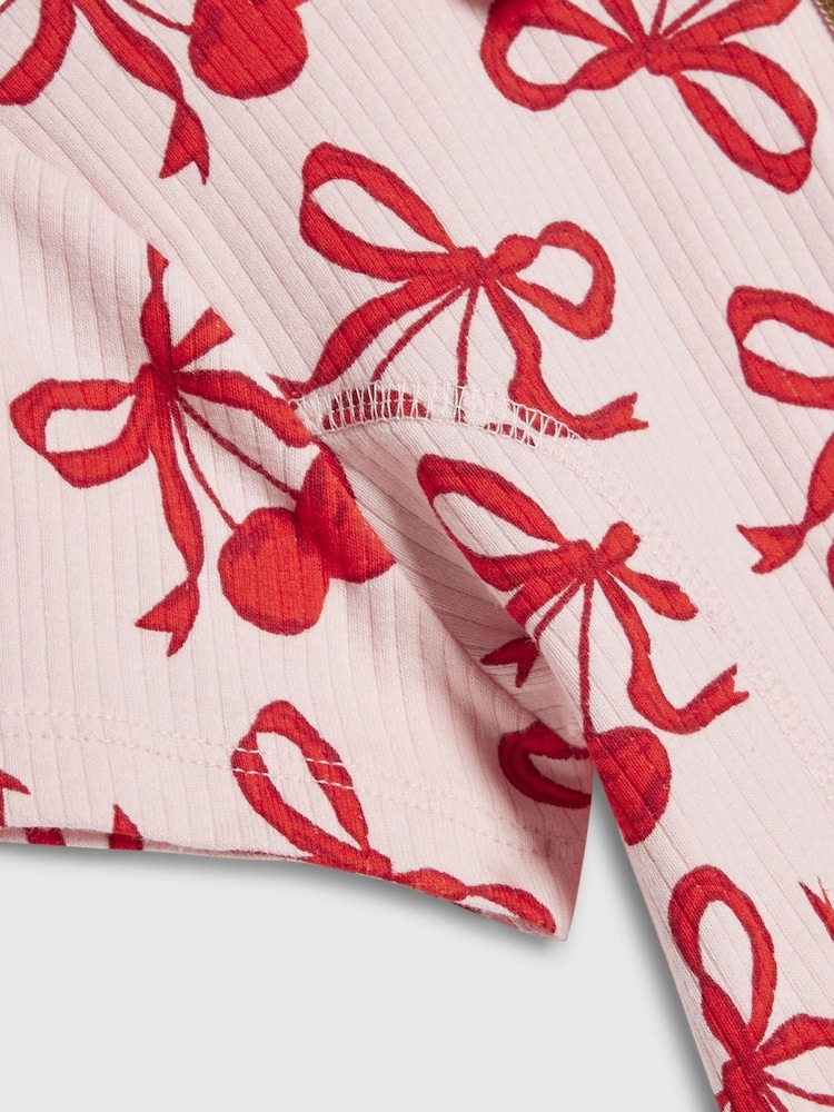 River Island Cherry Print Polo Dress - صورة 3 من 3 River Island Cherry Print Polo Dress - صورة 3 من 3