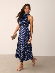 Nude Standard/Wide Fit Forever Comfort® Block Heel Sandals - Image 5 of 9