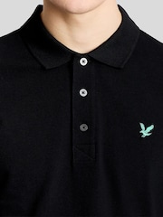 Lyle & Scott Black Golf Tech Polo Shirt - Image 3 of 5