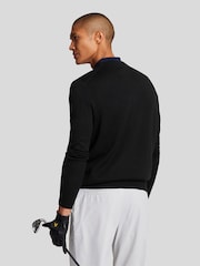 Lyle & Scott Golf Pullover aus Polyblend mit Rundhalsausschnitt - Bild 2 von 5