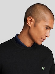 Lyle & Scott Golf Pullover aus Polyblend mit Rundhalsausschnitt - Bild 4 von 5