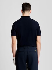 Lyle & Scott Blue Golf Tech Polo Shirt - Image 2 of 5