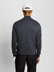 Lyle & Scott Grey Golf Polyblend Quarter Zip Jumper - Image 4 of 6