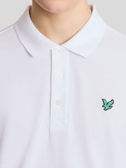 Lyle & Scott White Golf Tech Polo Shirt - Image 4 of 5