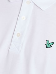 Lyle & Scott White Golf Tech Polo Shirt - Image 5 of 5