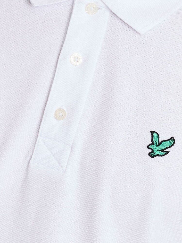 Lyle & Scott White Golf Tech Polo Shirt - Image 5 of 5
