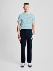 블루 - Lyle & Scott 골프 테크 폴로 셔츠 - 4의 이미지 3