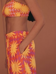 Eleanor Bowmer Pink/Yellow Balloon Beach Trousers - Image 2 of 5