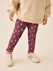 Brown Pink Spot - بنطلون ضيّق مضلَّع (3 أشهر - 7 سنوات) - Image 1 of 7