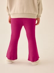 Berry Pink Berry flare Leggings (3mths-7yrs) - Image 3 of 7