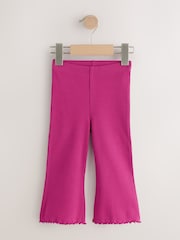 Berry Pink Berry flare Leggings (3mths-7yrs) - Image 4 of 7