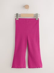 Berry Pink Berry flare Leggings (3mths-7yrs) - Image 5 of 7