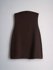 The Set 3 Pack Bandeau Mini Jersey Dresses Brown/Red/Light Pink - Image 10 of 12