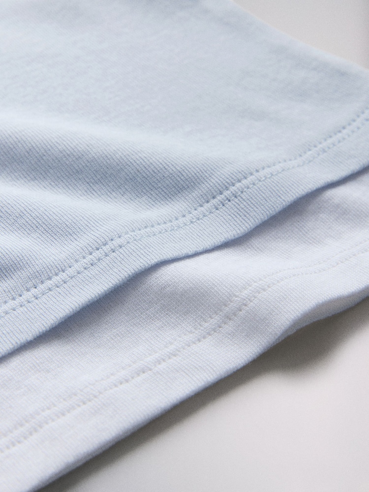 The Set 3 Pack Double Layer Vests Navy Blue/Light Blue/Red - Image 6 of 6