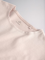 The Set 4 Pack Cap Sleeve Cropped T-Shirts Pink/Brown/Neutral/Cream - Image 7 of 7