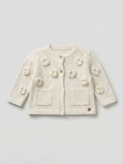 Angel & Rocket Dolly Flower Knit Cardigan - תמונה 5 מתוך 5