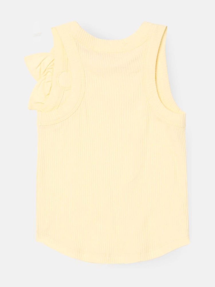 黃色 - Angel & Rocket Jess Yellow Flower Corsage Vest - 圖片 2,共 3 黃色 - Angel & Rocket Jess Yellow Flower Corsage Vest - 圖片 2,共 3