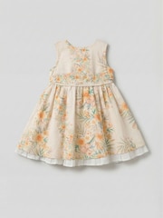 Angel & Rocket Prim Rose Printed Tie Waist Dress - صورة 5 من 6