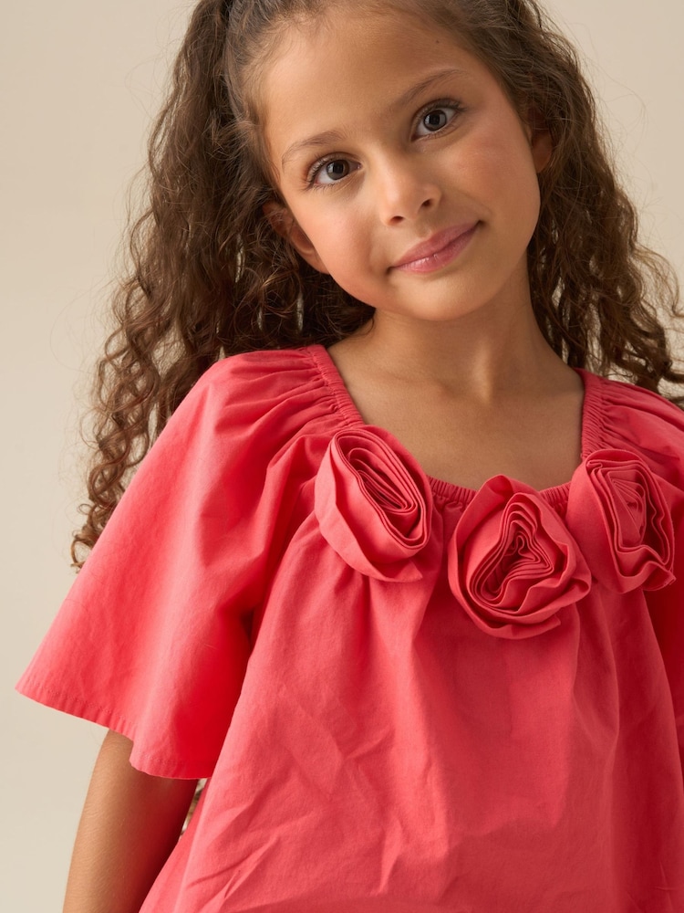 Angel & Rocket Coletta Corsage Swing Blouse - 圖片 2,共 3 Angel & Rocket Coletta Corsage Swing Blouse - 圖片 2,共 3