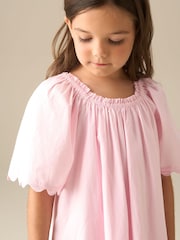 Angel & Rocket Pink Ciara Corsage Swing Dress - Image 3 of 8