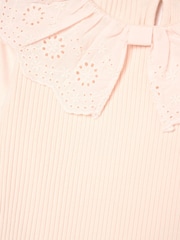 ピンク - Angel & Rocket Elise ボウ襟 長袖 ブラウス - 画像 6 / 6