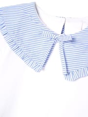Angel & Rocket White Betty Stripe Long Sleeve Blouse - Image 6 of 6
