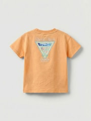 Angel & Rocket Orange Mini Crew Printed Yellow T-Shirt - Image 6 of 6