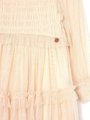 Angel & Rocket White Willow Ivory Balloon Sleeve Boho Dress - Image 8 of 8