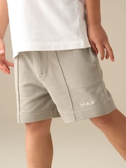 Angel & Rocket Grey Xander Jersey Ottoman Shorts - Image 3 of 4