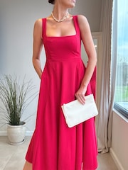 Style Cheat Fit And Flare Dress - תמונה 3 מתוך 4